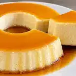 Pudim de coco feito no liquidificador sem precisar ir ao fogo, uma sobremesa gelada rápida e perfeita 1 Pudim de coco