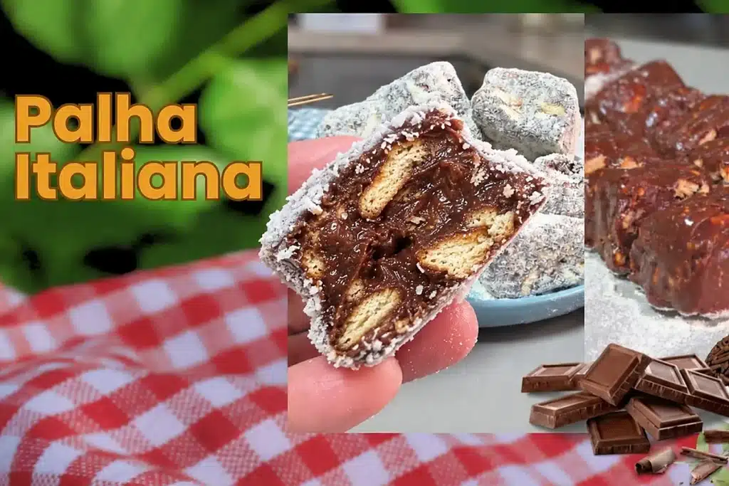 Palha italiana cremosa feita de um jeito super simples, que vai surpreender e encantar a todos 4 Palha italiana cremosa