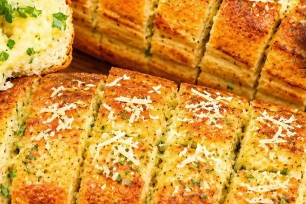 Pão de alho para churrasco bem saboroso, feito de um jeito profissional super simples e fácil 4 Pão de alho para churrasco