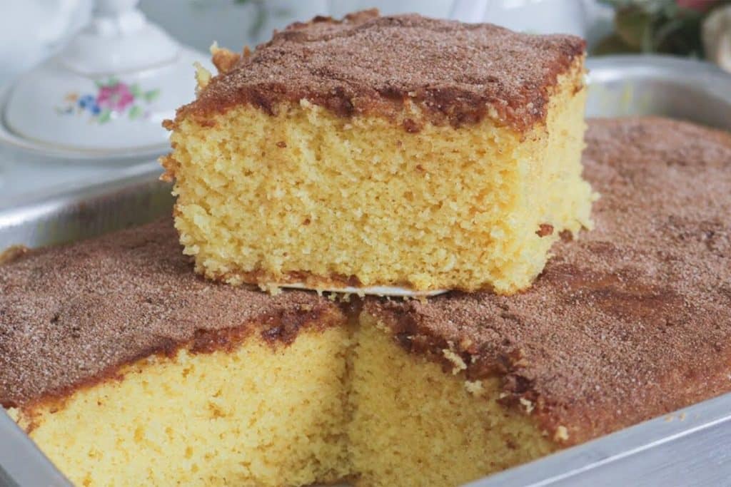 Pão de ló de fubá