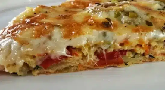 Pizza de legumes