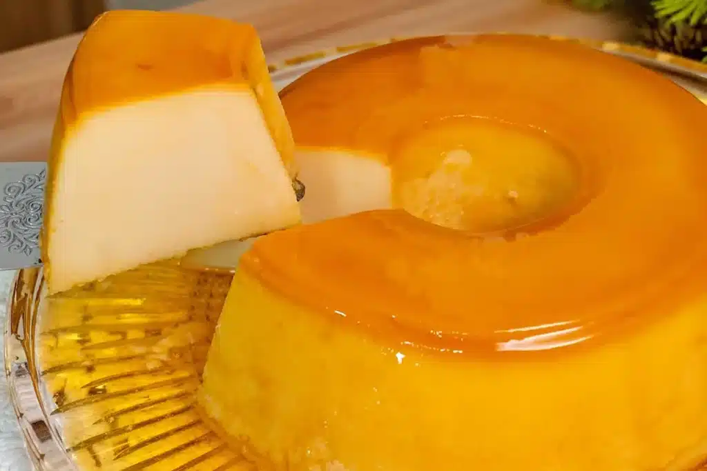 Pudim cremoso sem gelatina e sem forno, pronto em 25 minutos na boca do fogão para você arrasar 4 Pudim cremoso sem gelatina