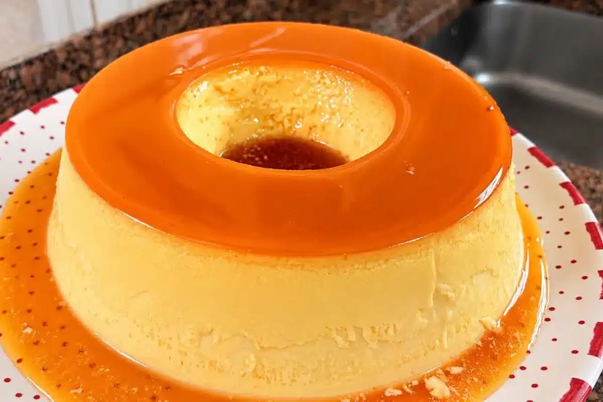Pudim de leite condensado sem furinho muito fácil e cremoso, para fazer sem erro e arrasar 149 Pudim de leite condensado