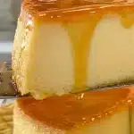 Pudim lisinho e cremoso feito sem liquidificador com uma calda de caramelo perfeita 1 Pudim lisinho e cremoso