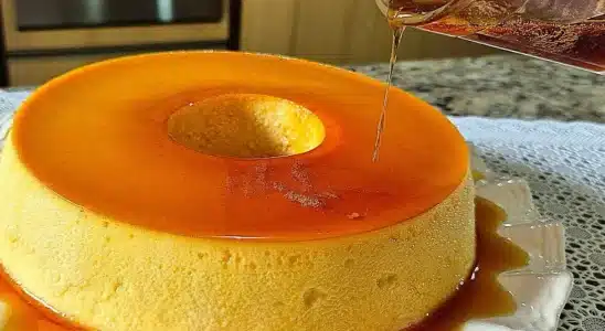 Pudim sem leite condensado muito fácil, econômico e cremoso, para encantar a todos 1 Pudim sem leite condensado