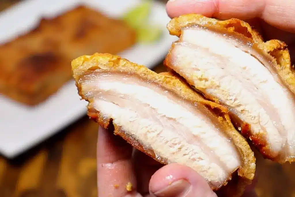 Pururuca fitness super crocante, sequinha e bem temperada, um petisco leve para não sair da dieta 4 Pururuca fitness