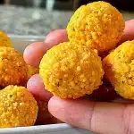 Salgadinho de tapioca feito sem trigo e sem fritura, um petisco super crocante e saboroso 1 Salgadinho de tapioca