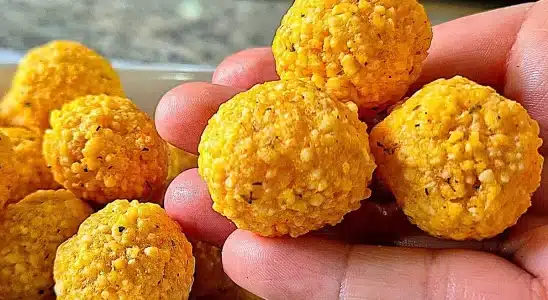 Salgadinho de tapioca feito sem trigo e sem fritura, um petisco super crocante e saboroso 3 Salgadinho de tapioca