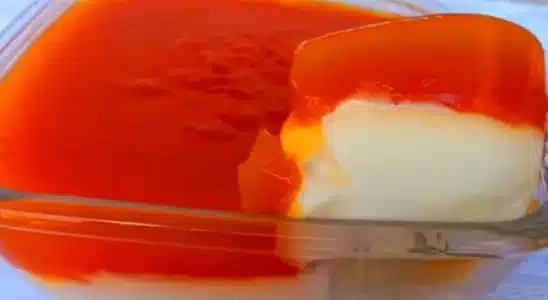 Sobremesa gelada sem leite condensado e sem gelatina: super econômica, rápida e deliciosa 4 Sobremesa gelada sem leite condensado