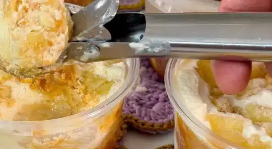 Sorvete caseiro cremoso de abacaxi que rende demais, gasta bem pouco e a família vai amar 3 Sorvete caseiro