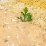 Strogonoff de carne cremoso e suculento, uma refeição rápida com qualidade de restaurante 1 Strogonoff de carne