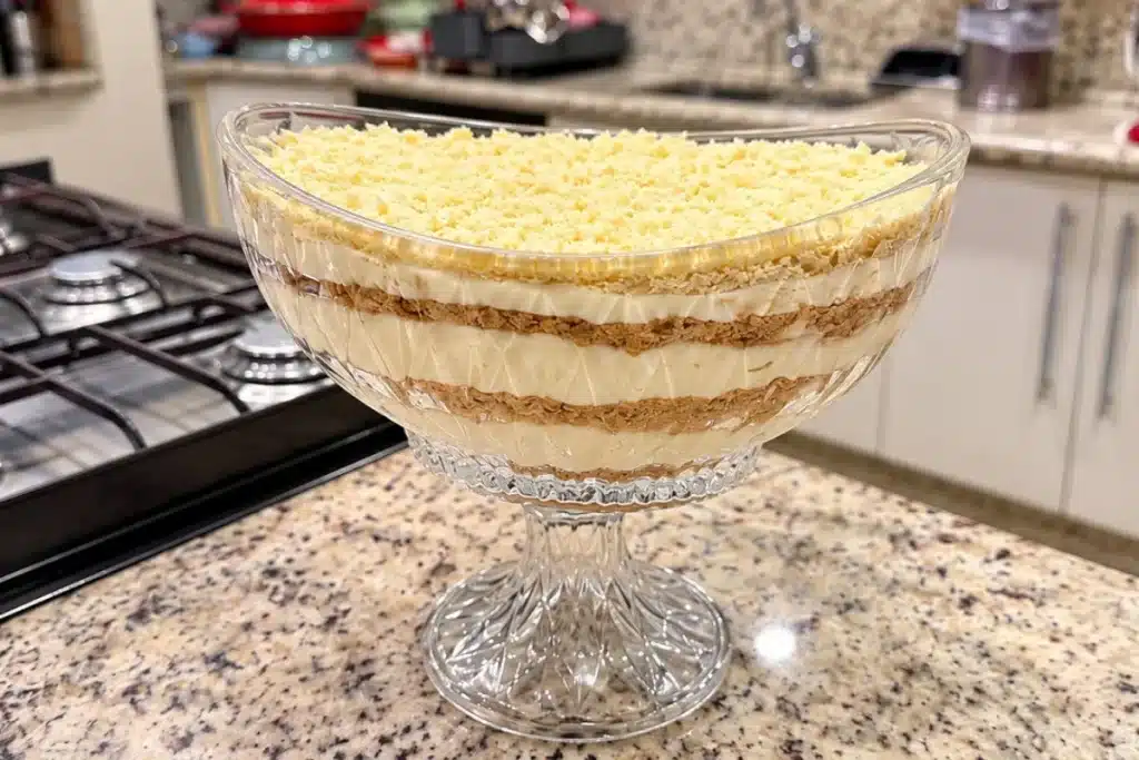 Torta belga super cremosa e aveludada, aquela sobremesa dos sonhos para encantar a todos 4 Torta belga