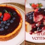 Torta de frutas vermelhas
