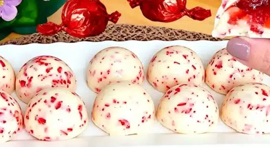 Trufas cravejadas com recheio cremoso fácil de preparar, um doce espetacular que viralizou na internet 3 Trufas cravejadas