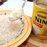 Arroz doce com leite Ninho