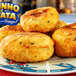 Bolinho de batata recheado