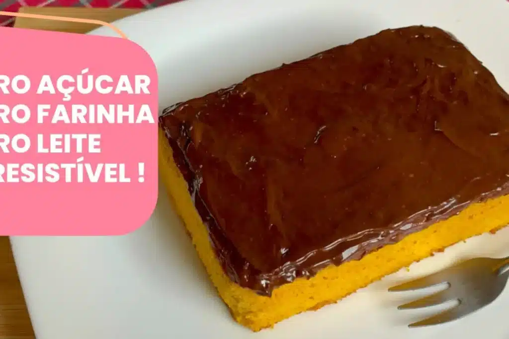 Bolo fit de 5 minutos feito sem farinha, sem leite e sem açúcar, que fica fofinho e molhadinho 4 Bolo fit de 5 minutos