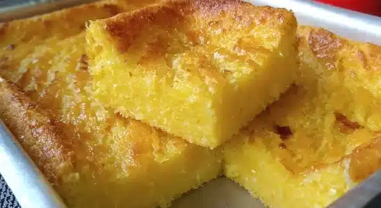 Bolo sem farinha de trigo