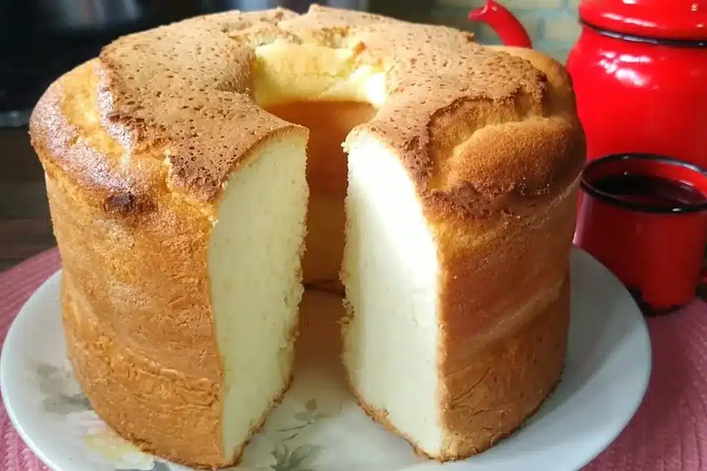 Bolo sem farinha de trigo incrivelmente fofinho, leve e delicioso para a hora do seu café da tarde 4 Bolo sem farinha de trigo