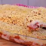 Cachorro-quente de forno cremoso, fácil e rápido, para a alegrar a família na hora do lanche 1 Cachorro-quente de forno