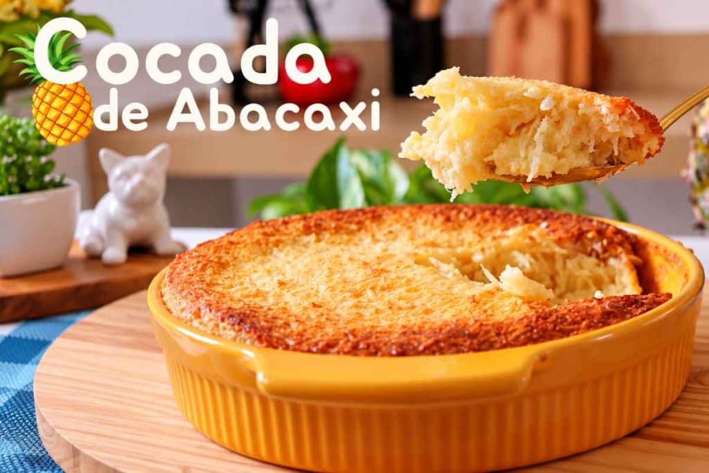 Cocada de forno cremosa