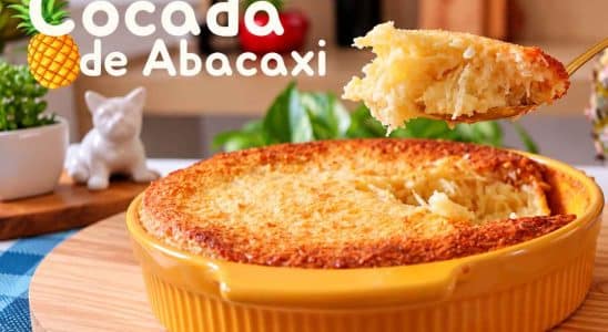 Cocada de forno cremosa