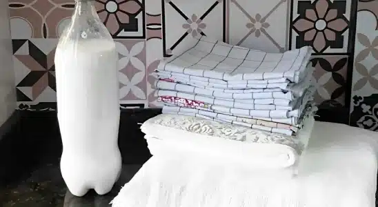 Como limpar pano de prato removendo todo o encardido e as manchas amareladas sem esforço 1 Como limpar pano de prato