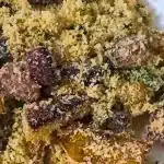 Farofa com banana da terra e bacon, super crocante, úmida e saborosa, para acompanhar suas refeições 1 Farofa com banana