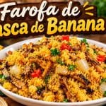 Farofa de casca de banana