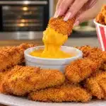 Frango do KFC crocante por fora e muito suculento por dentro: fácil, rápido e delicioso 1 Frango do KFC