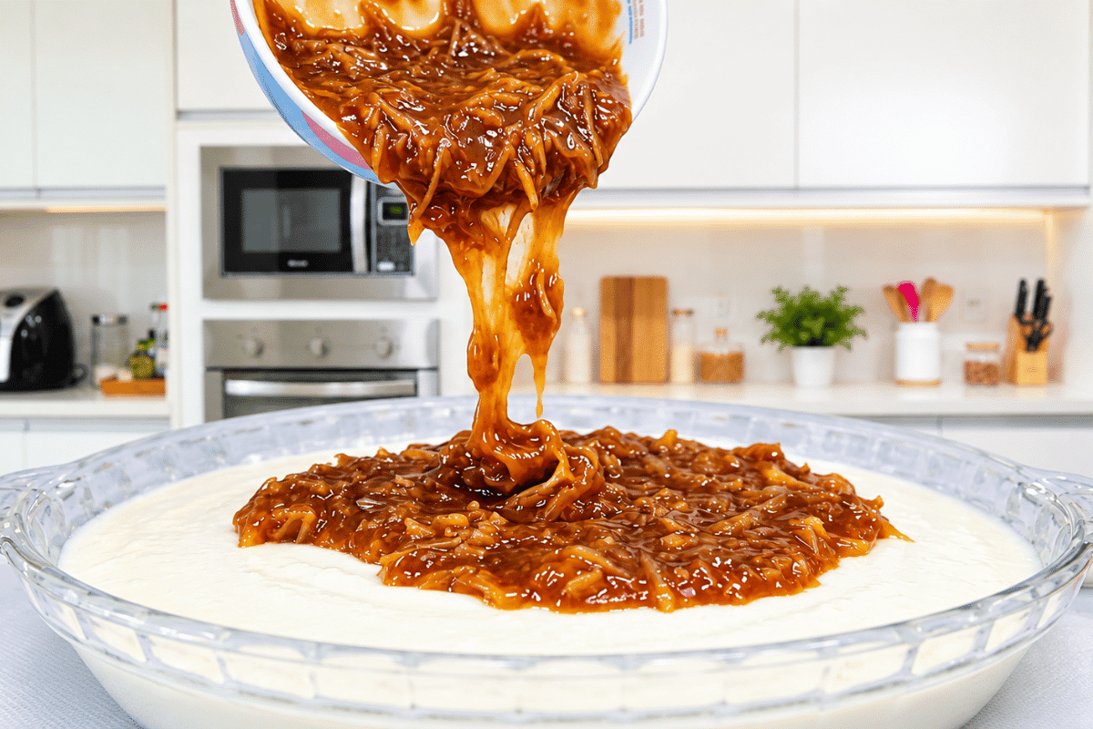 Gelado de coco com cocadinha cremosa que rende bastante, uma sobremesa gelada divina 5 Gelado de coco