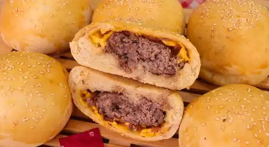 Hamburgão de forno