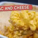 Macarrão com queijo americano super cremoso, rápido e bem recheado no estilo mac and cheese 1 Macarrão com queijo americano
