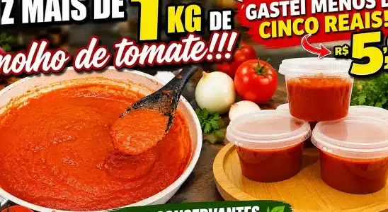 Molho de tomate caseiro