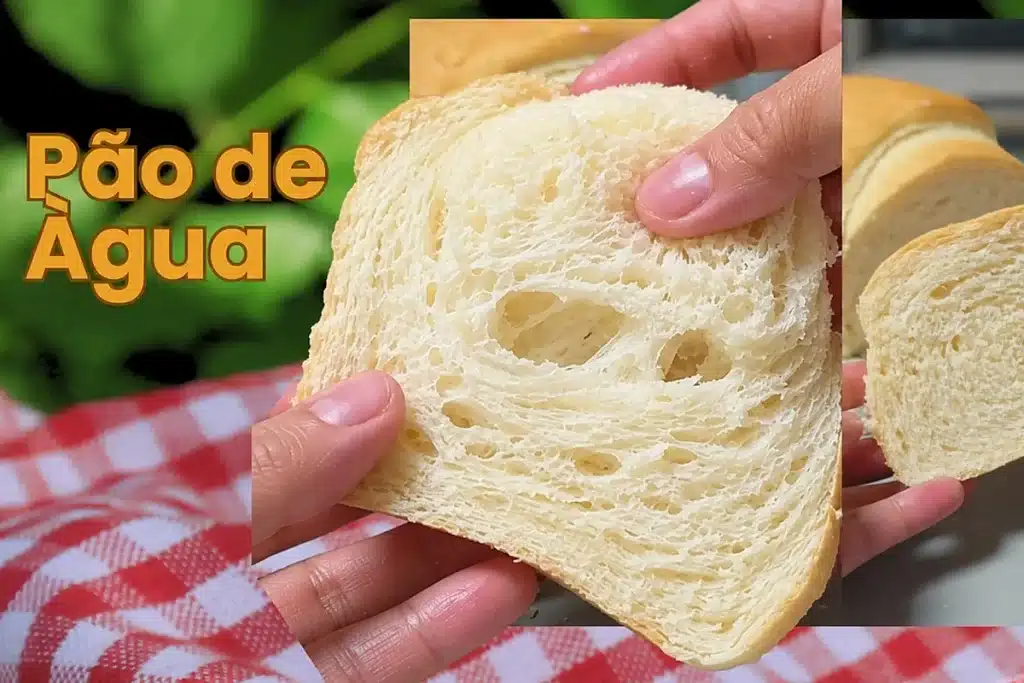 Pão caseiro sem leite