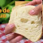 Pão caseiro sem leite feito sem ovos e sem manteiga, uma opção econômica, fofinha e deliciosa 1 Pão caseiro sem leite
