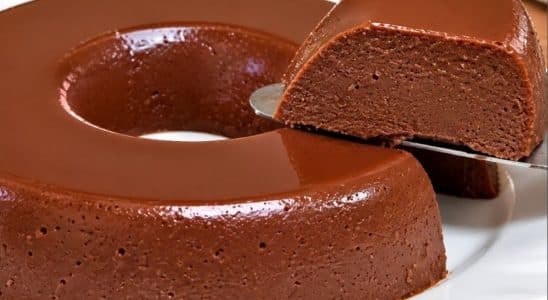 Pudim de chocolate