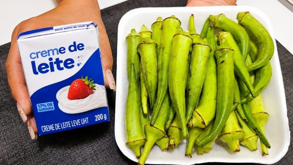 Receita com quiabo deliciosa e sem segredos, para uma refeição saborosa do dia a dia da família 52 Receita com quiabo