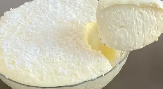 Sobremesa sem leite condensado pronta em minutos, um doce rápido, econômico e delicioso 3 Sobremesa sem leite condensado