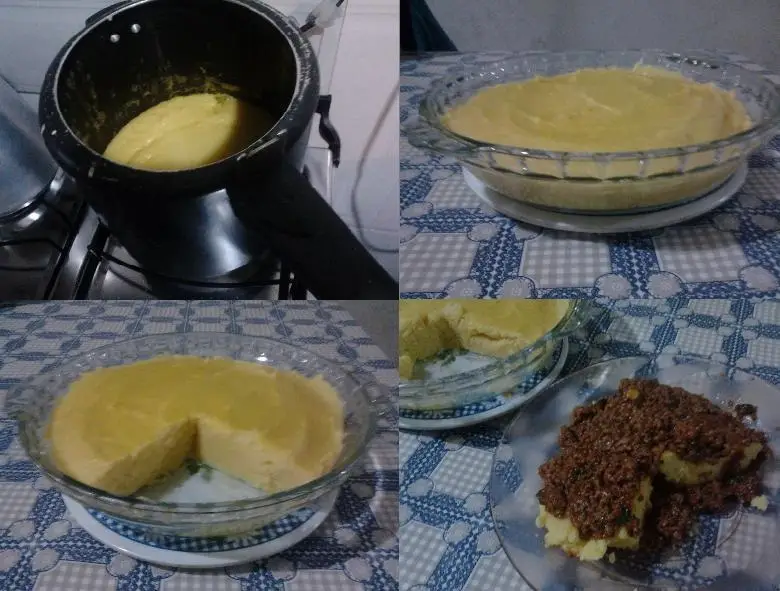 Polenta Na Panela De Pressão