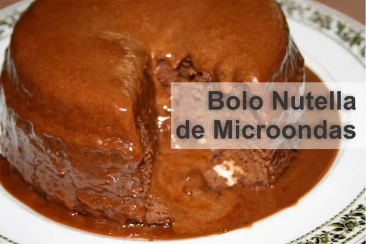 Bolo Nutella de Microondas 1 bolonutella