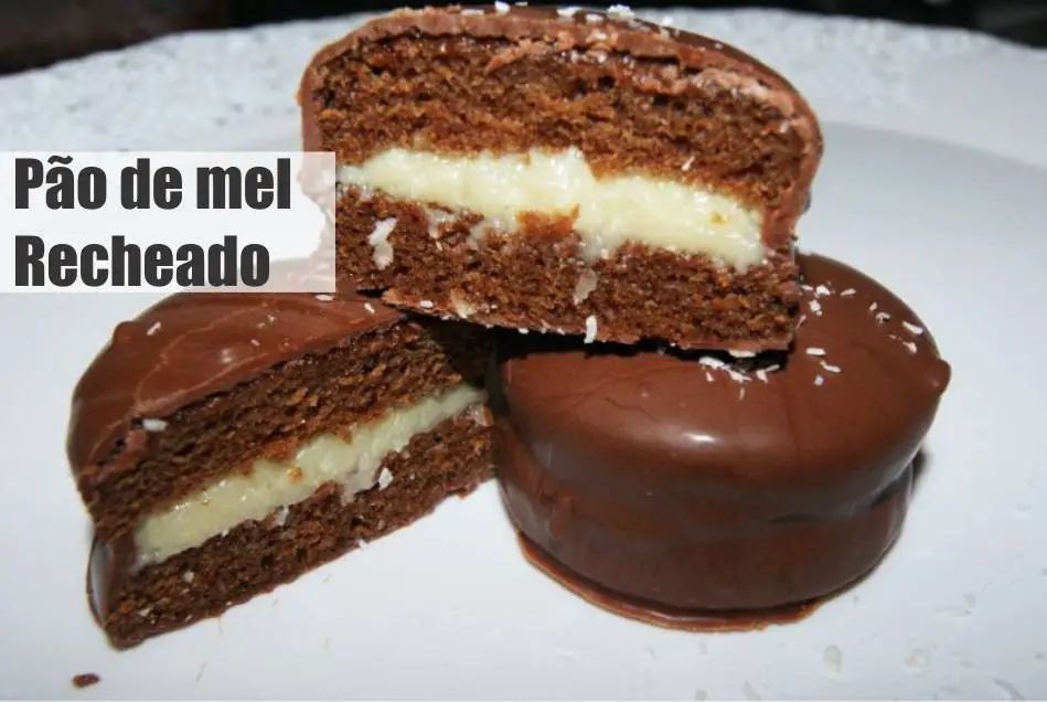 Pão de mel recheado