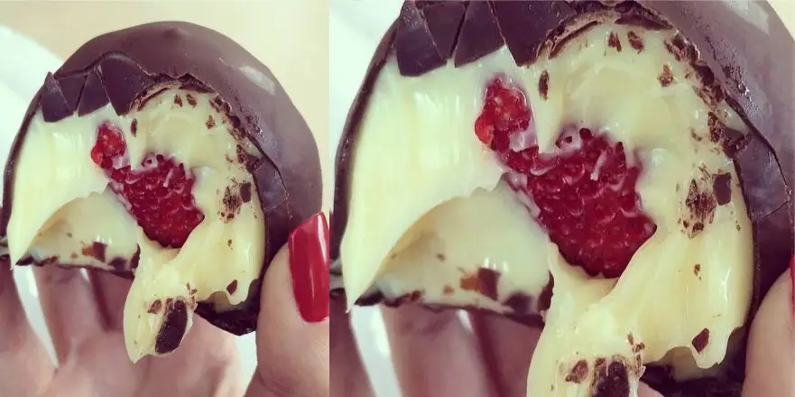 Bombom de Morango com Brigadeiro Branco 3 bombommorangooooo