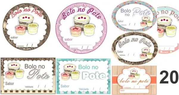 Etiquetas para Bolos no Pote - Parte II 1 etiquetas2