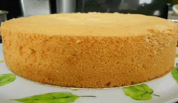 pão de ló de leite quente