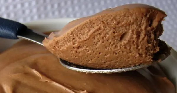 Mousse de Chocolate com 2 Ingredientes 1 mousse 2 ingredientes 0