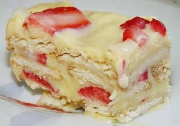 pavê de morango