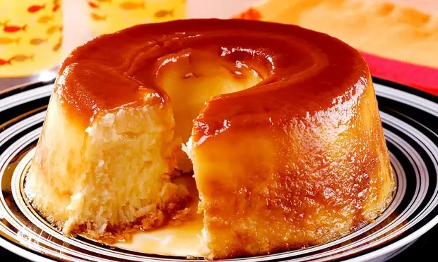 Pudim de Coco com Laranja 3 pudim de coco com laranja