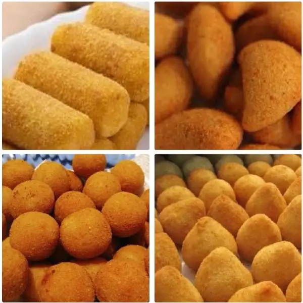 Massa Econômica para Salgados Fritos 1 salgados fritos