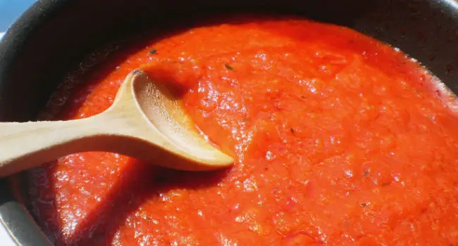 Molho de Tomate mais Fácil do Mundo 1 4